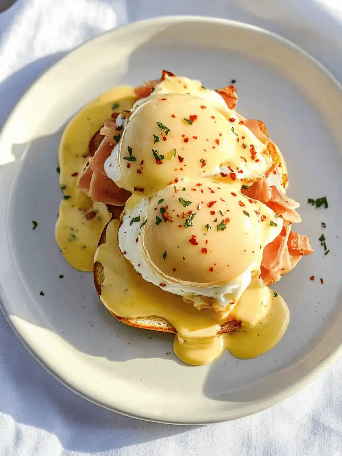 Hash Brown Eggs Benedict