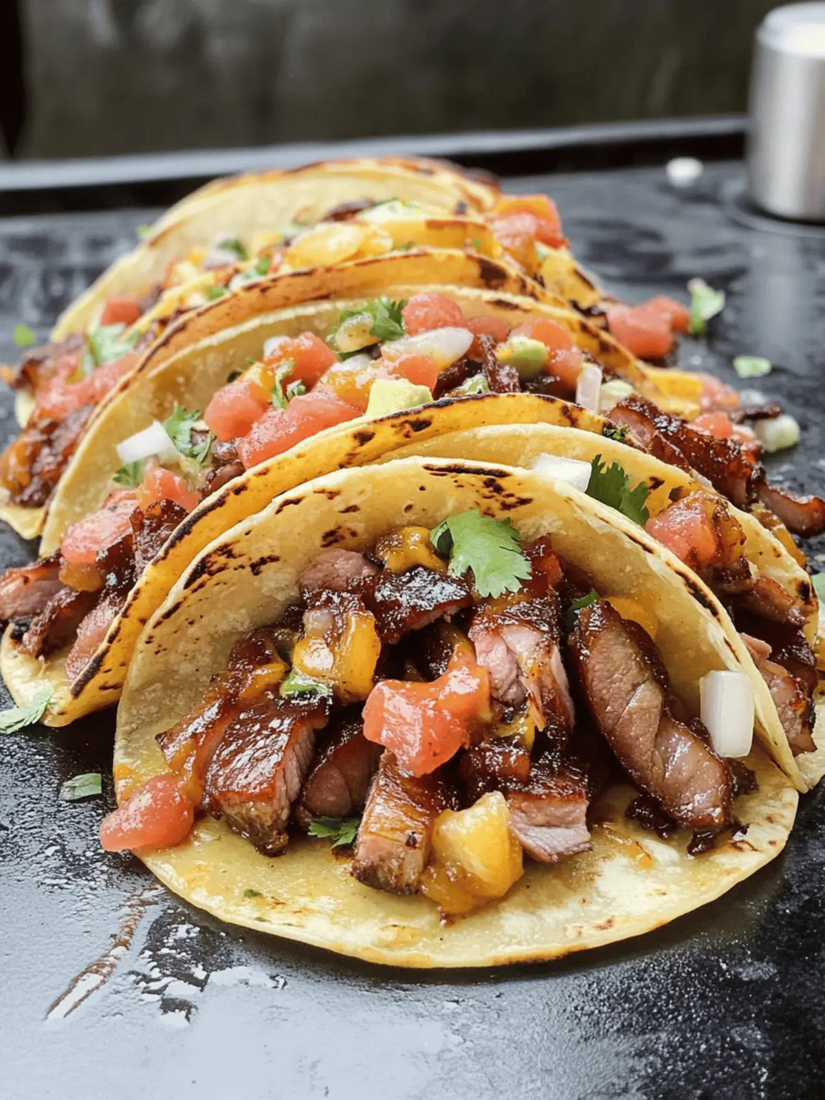 Crispy Pork Belly Tacos