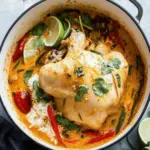 Whole Coconut Curry Chicken