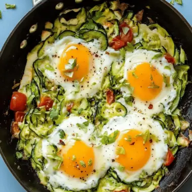 Zucchini Breakfast Skillet