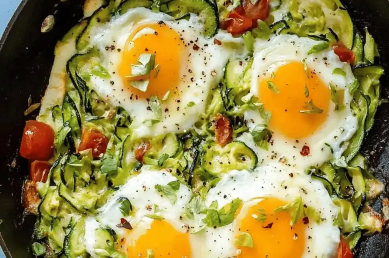 Zucchini Breakfast Skillet