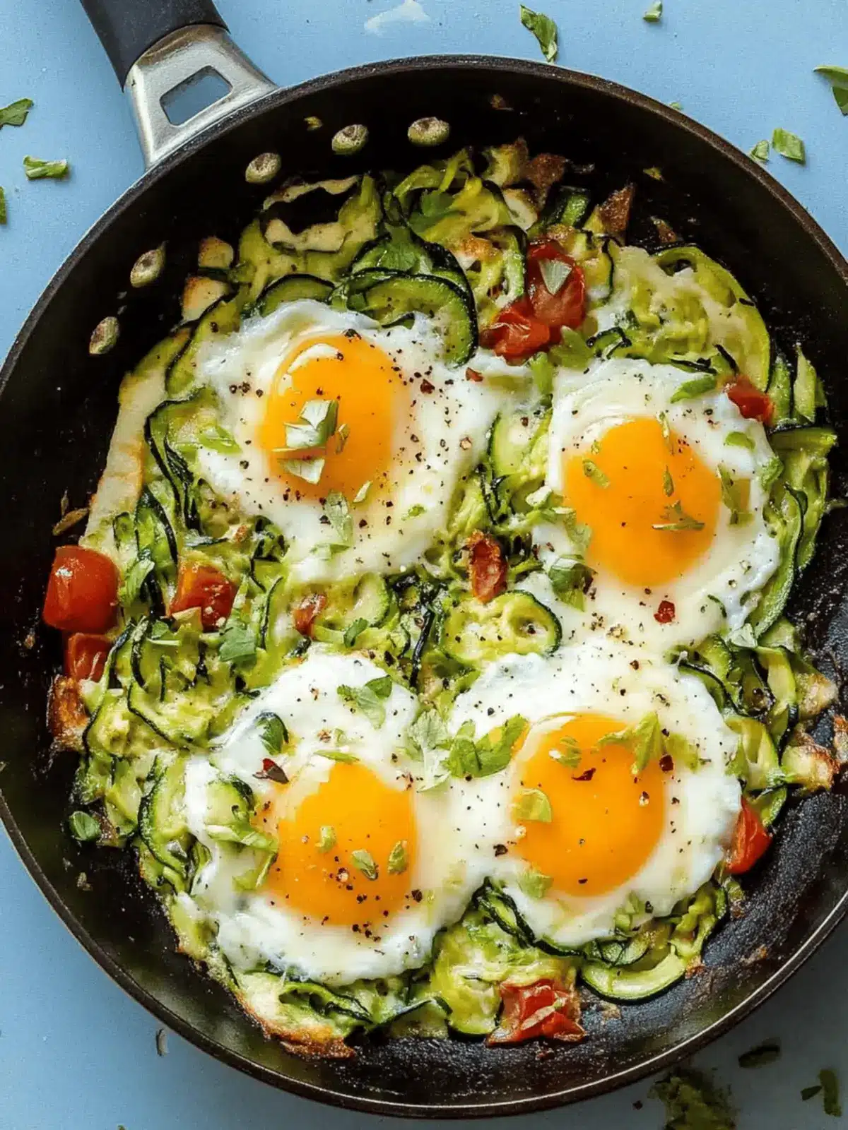 Zucchini Breakfast Skillet