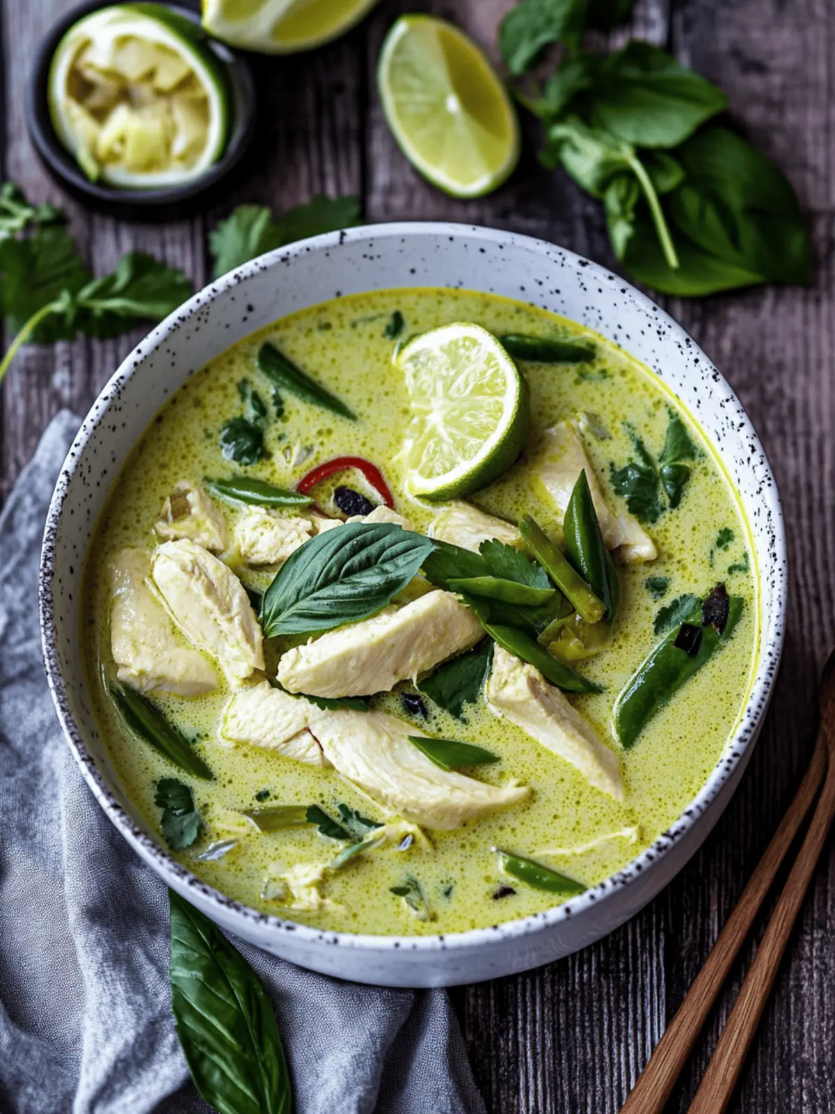 Thai Green Curry with Chicken