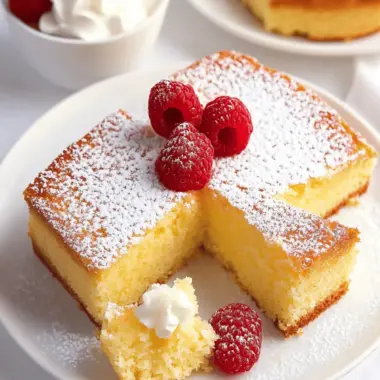 Moist Old-Fashioned Hot Milk Cake for Sweet Nostalgia 10 Old-Fashioned Hot Milk Cake