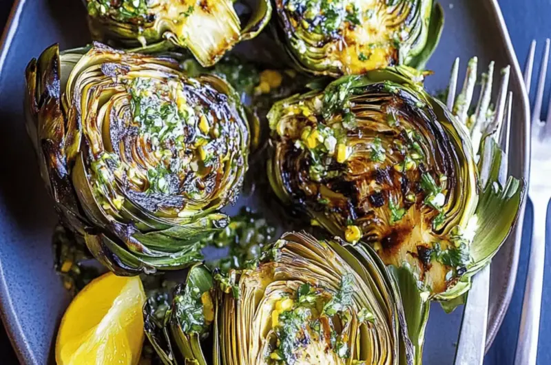 Grilled Artichokes