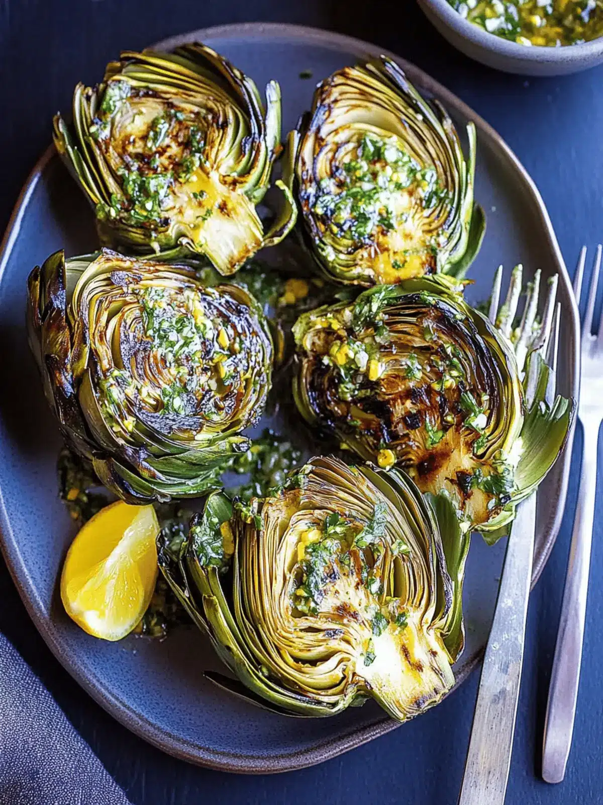 Grilled Artichokes