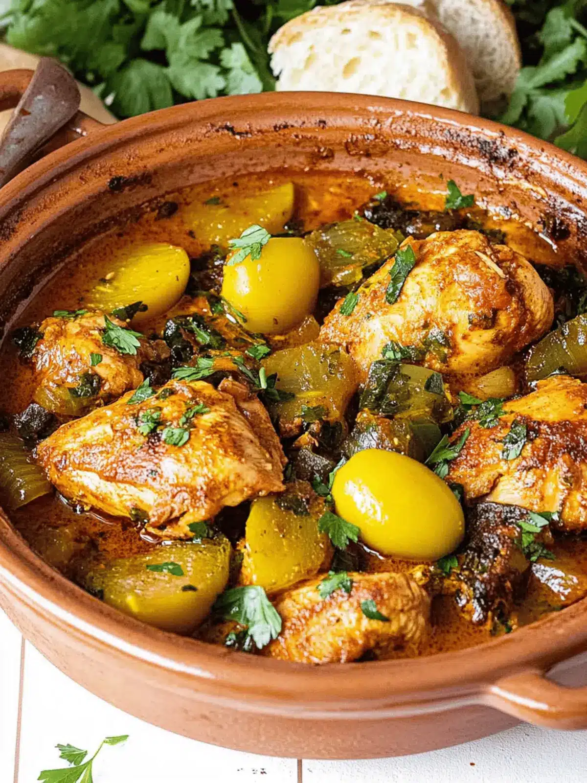 Moroccan Chicken Tagine