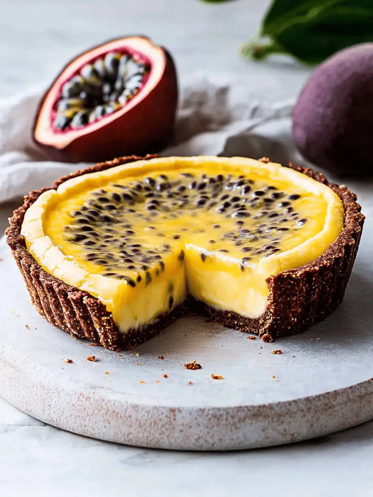 Passionfruit Tart