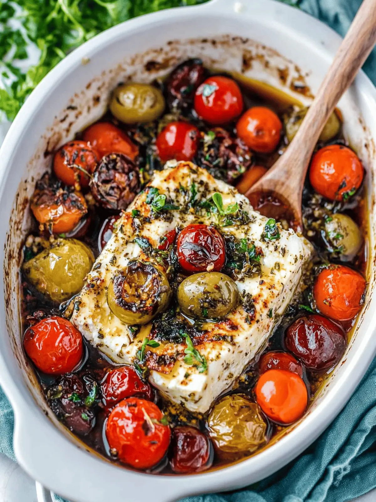 Mediterranean Baked Feta