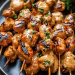 Bang Bang Chicken Skewers