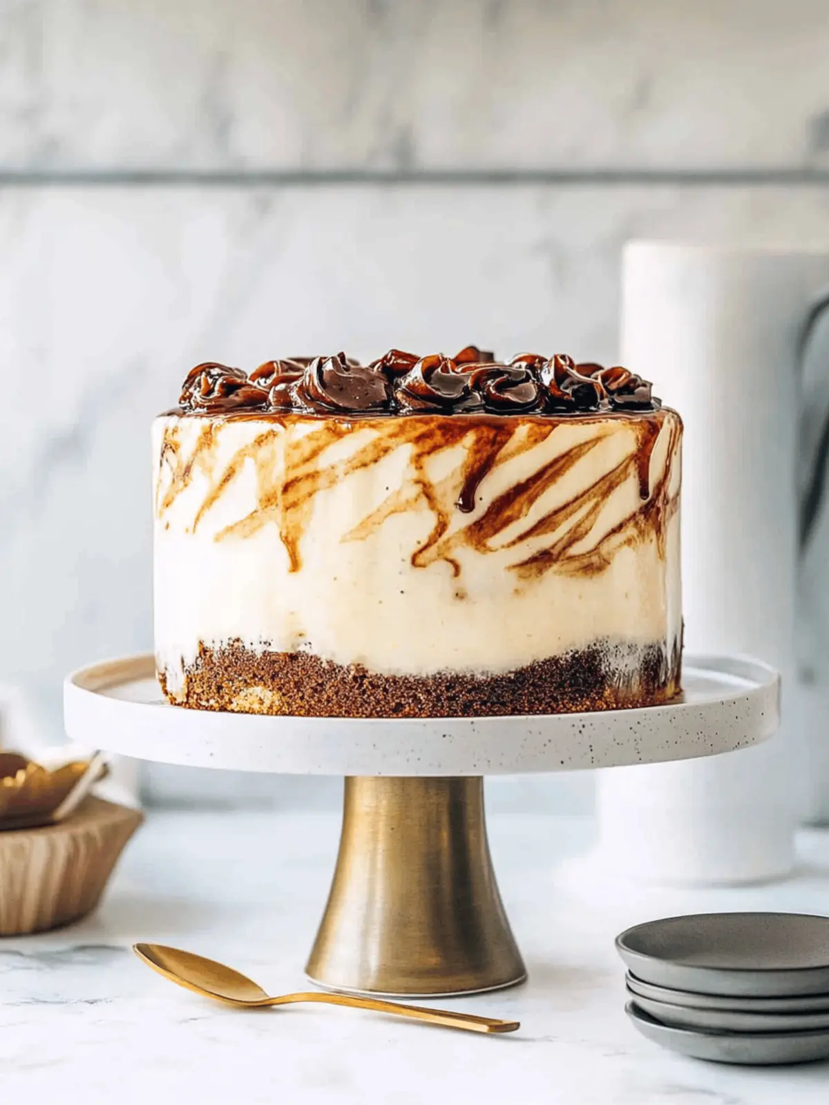 Vietnamese Iced Coffee Cake