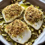 Pistachio Crusted Halibut