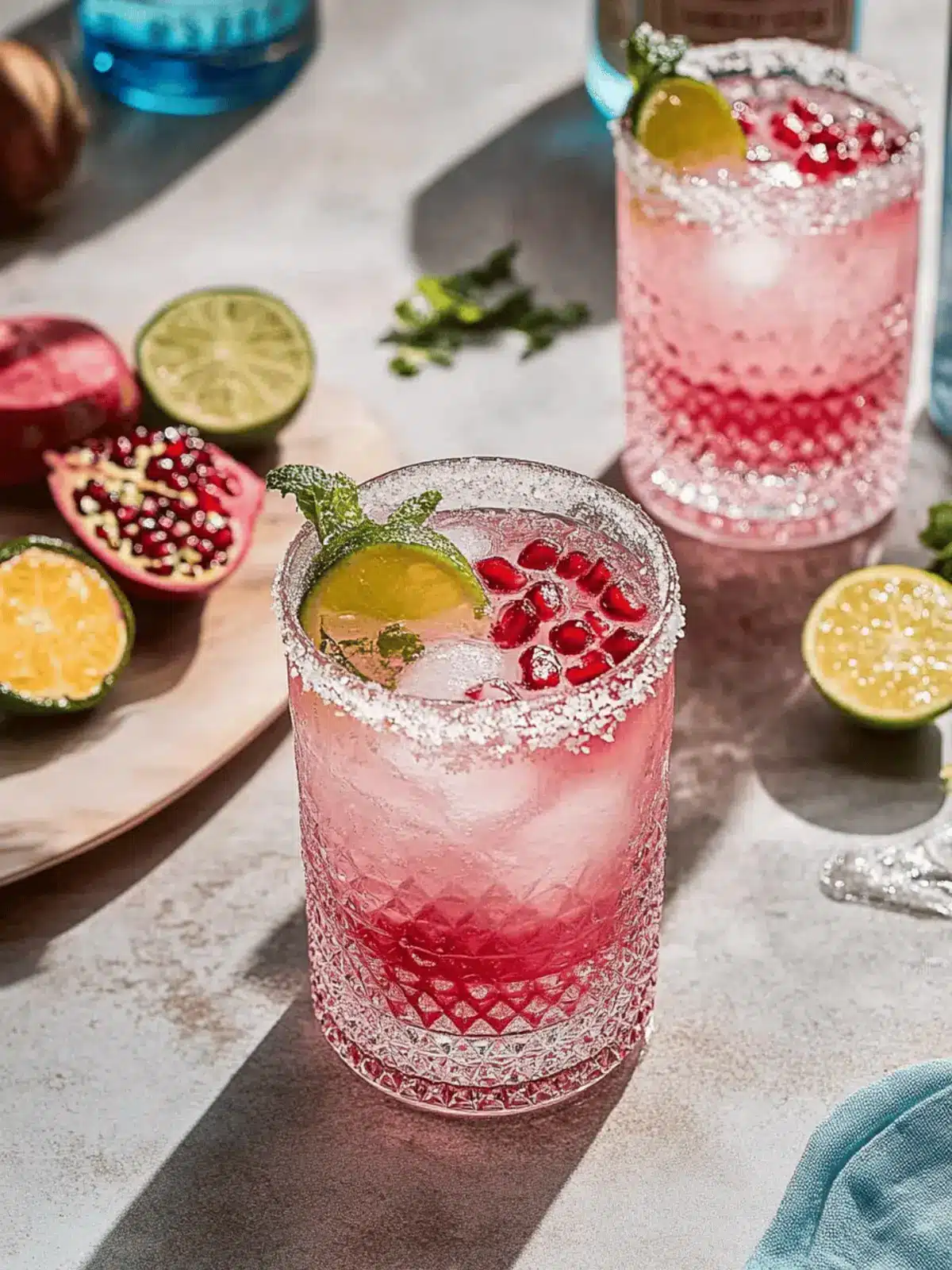 Sparkling Pomegranate Ranch Water