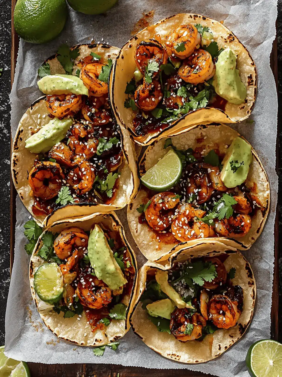 Weeknight Gochujang Shrimp Tacos
