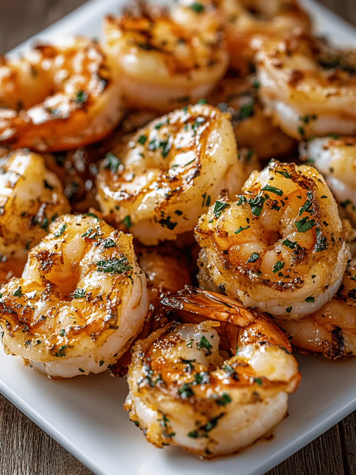 Garlic Parmesan Roasted Shrimp