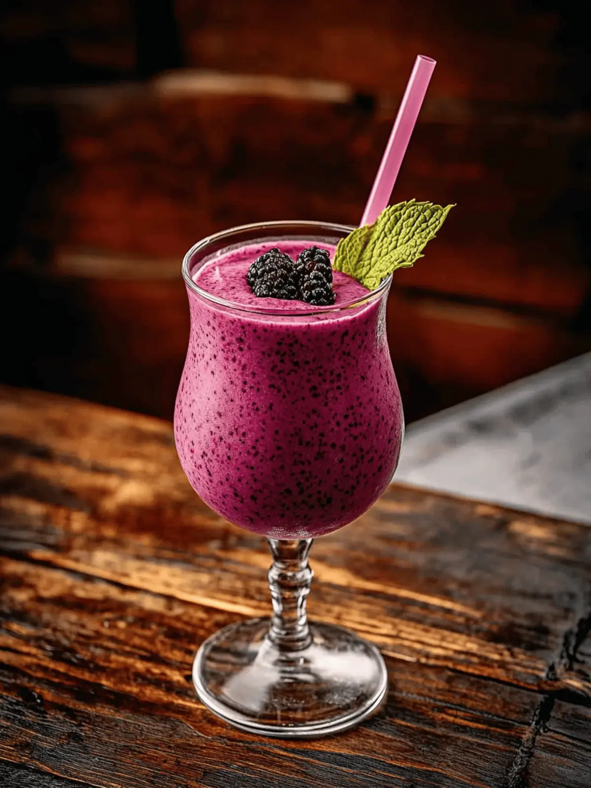 Boozy Berry Smoothies