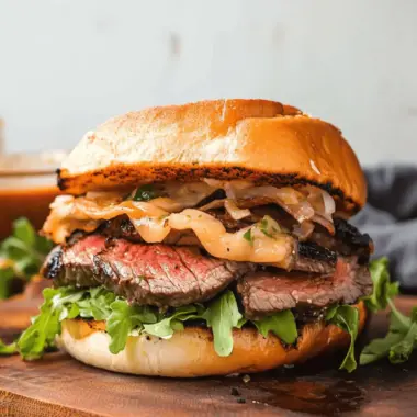Grilled Ribeye Steak Sandwich
