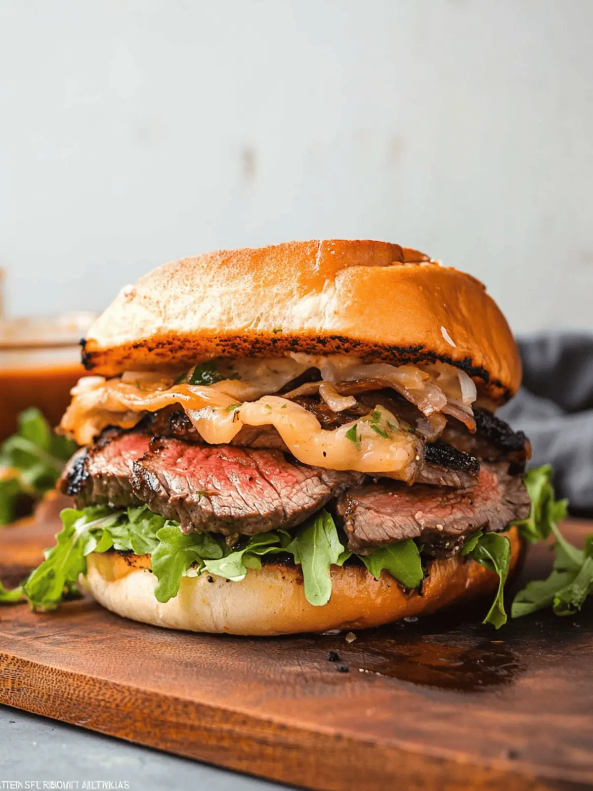 Grilled Ribeye Steak Sandwich
