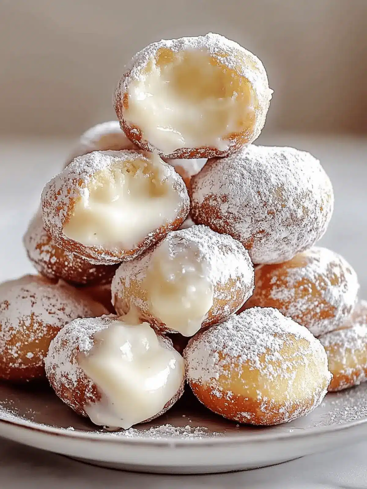 Italian Cream Bombs (Bomboloni alla Crema)