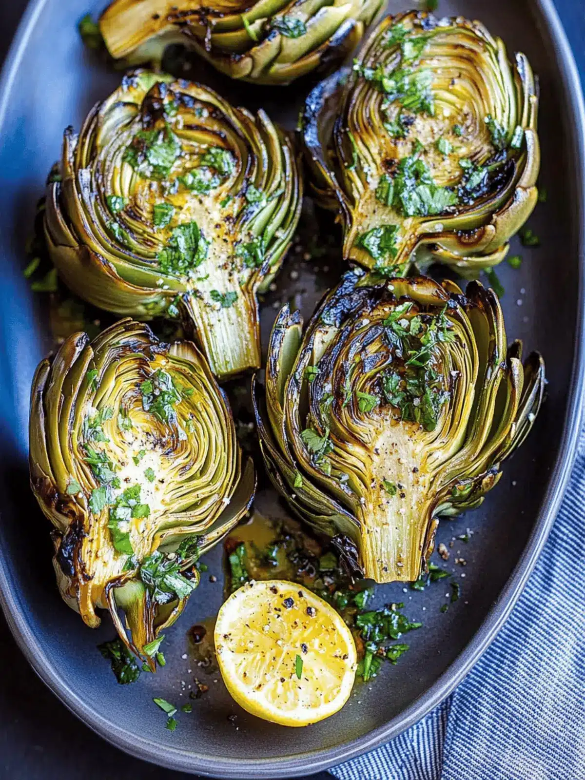 Grilled Artichokes