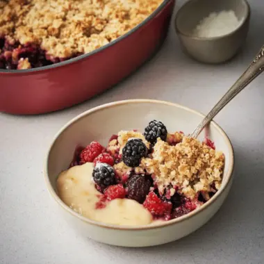 Tom Kerridge’s Simple Fruit Crumble
