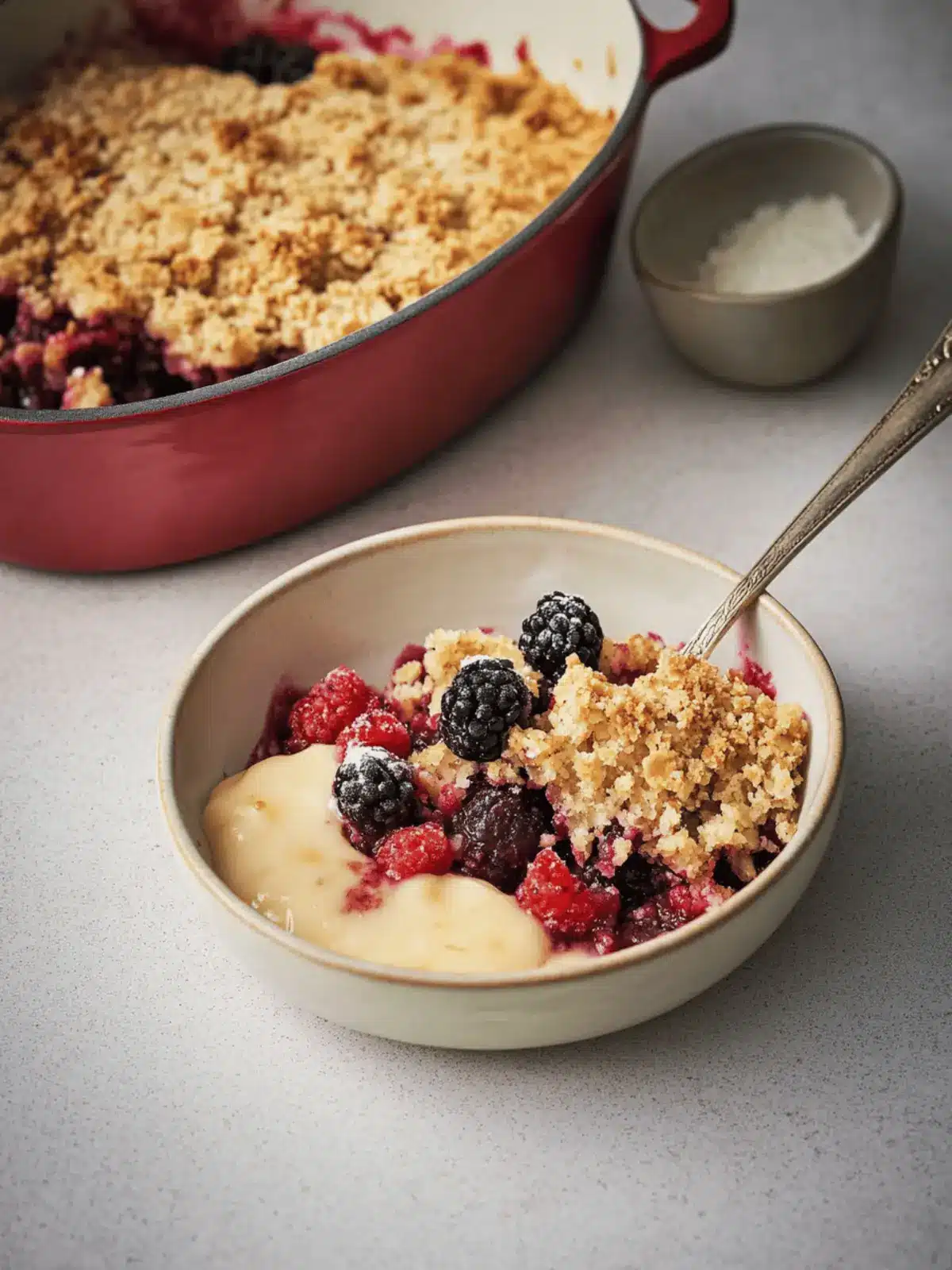 Tom Kerridge’s Simple Fruit Crumble