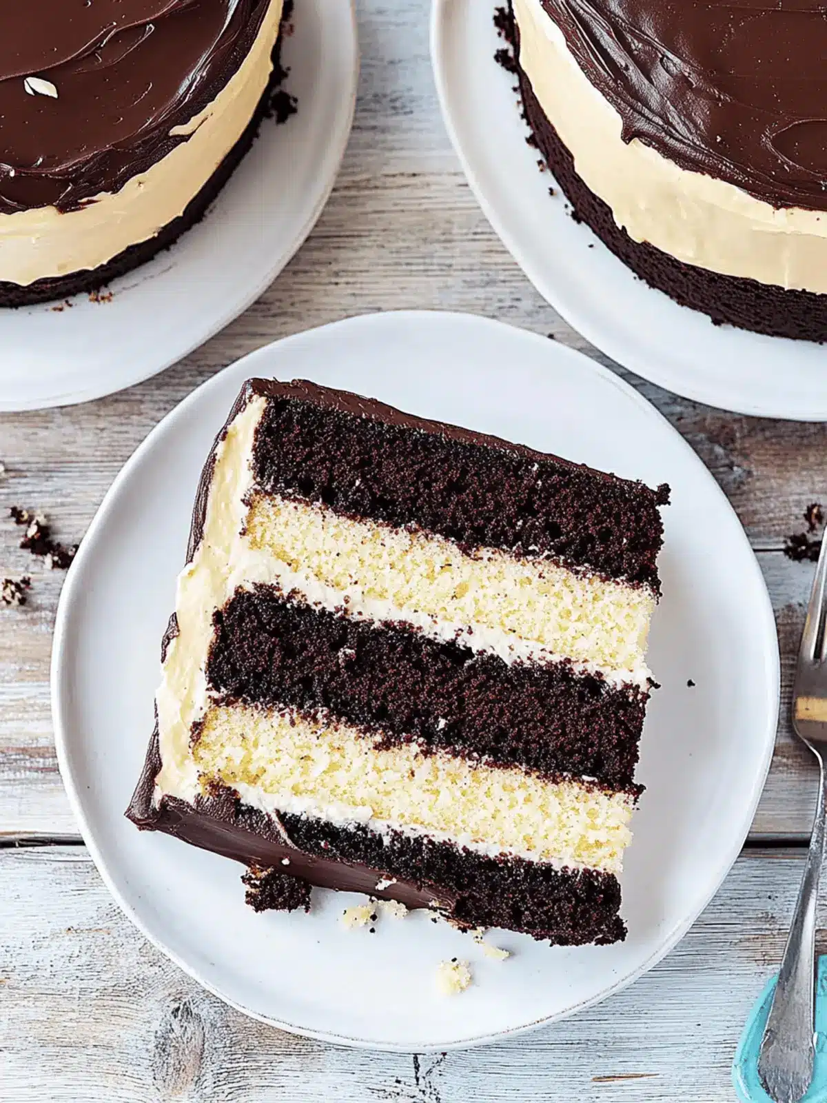 Choco-nilla Cake