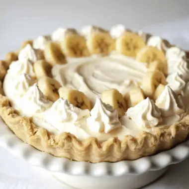 Banana Cream-Dream Pie