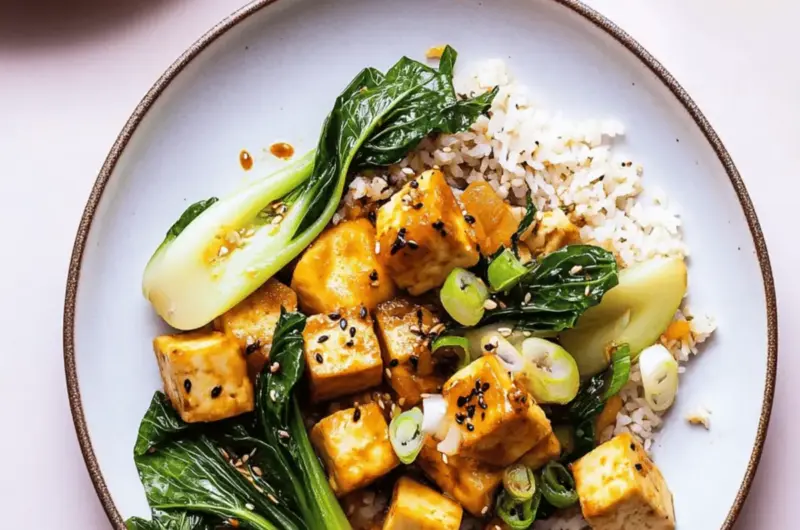 Tofu Bok Choy Stir-Fry
