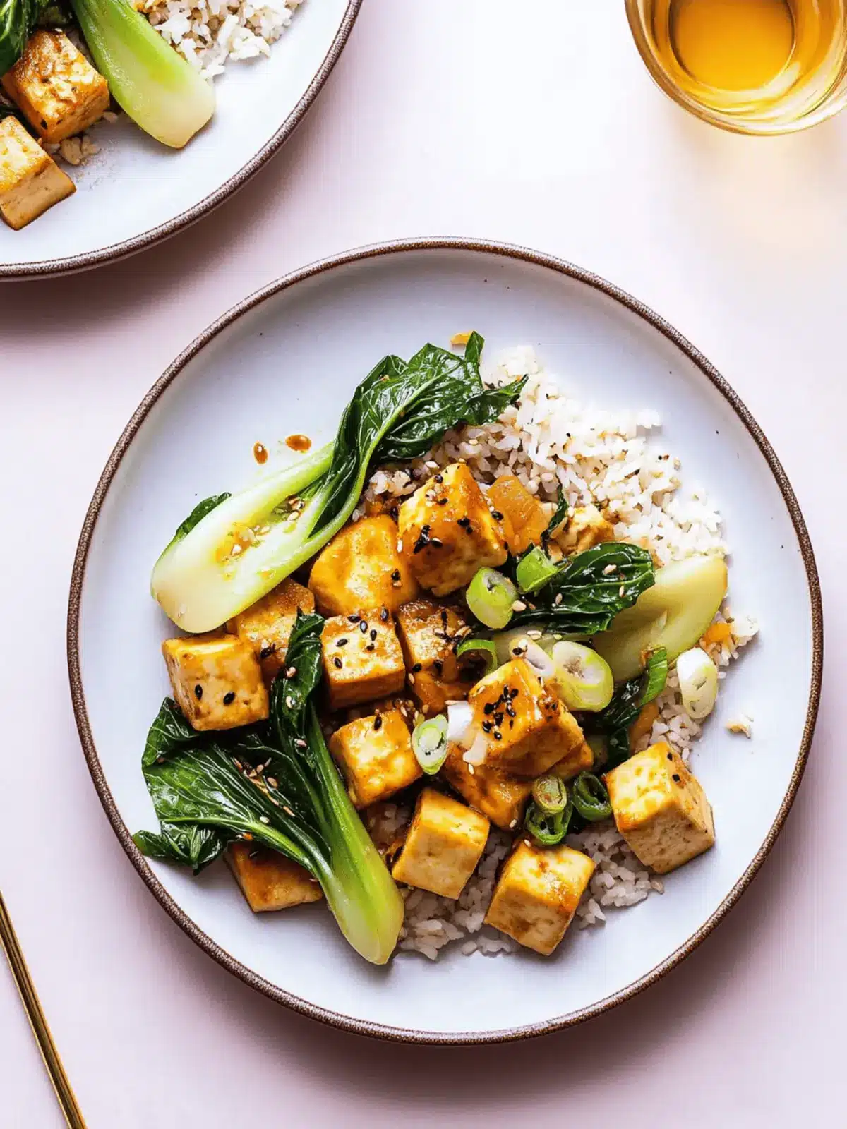 Tofu Bok Choy Stir-Fry