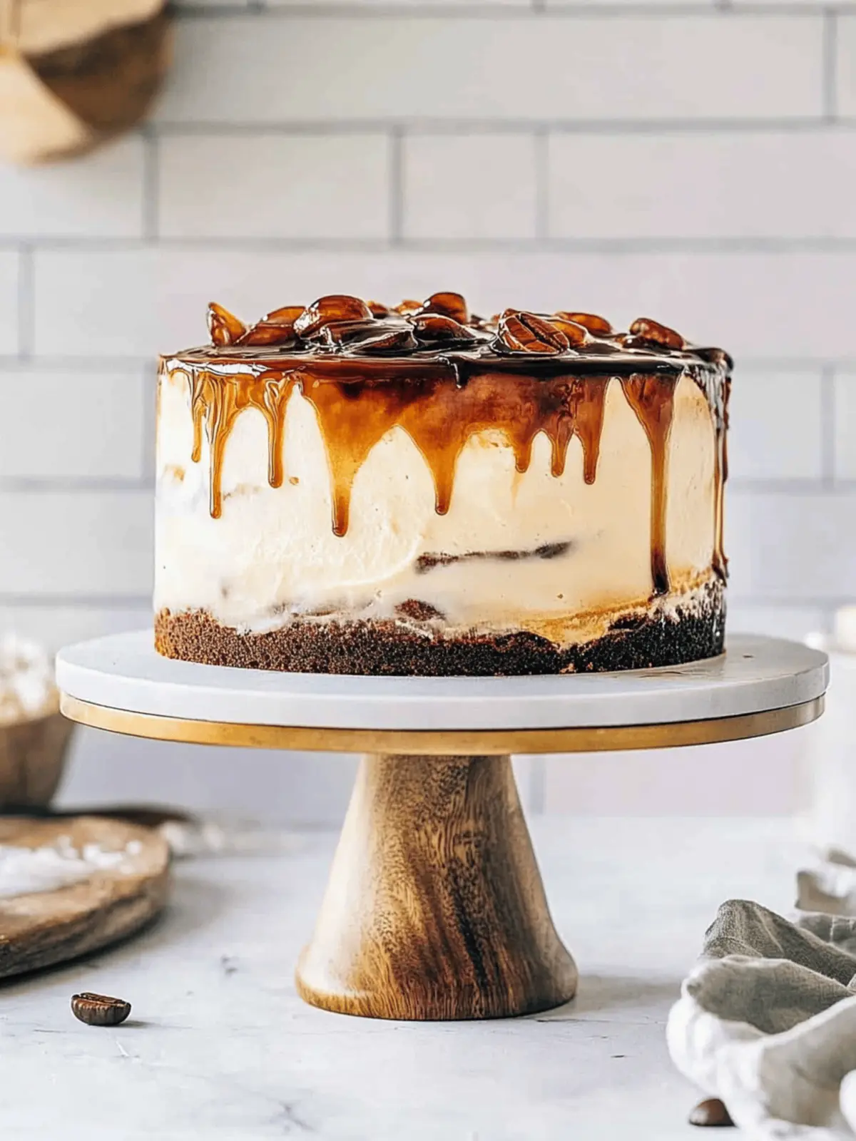 Vietnamese Iced Coffee Cake
