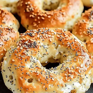 Fluffy & Healthy Greek Yogurt Bagels