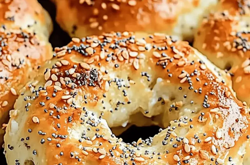 Fluffy & Healthy Greek Yogurt Bagels