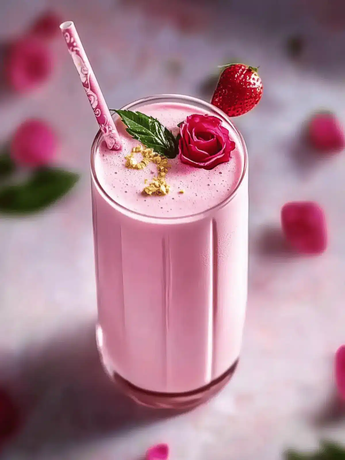 Rose Lassi