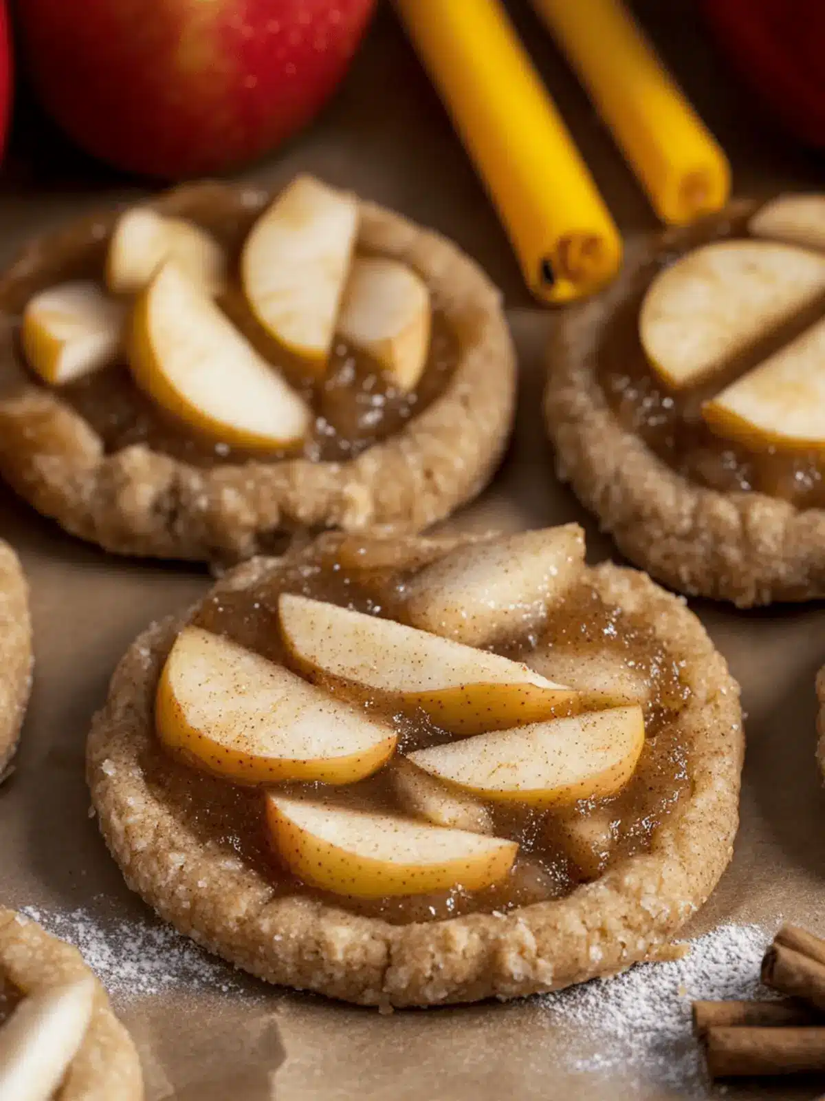 Vegan Apple Pie Cookies
