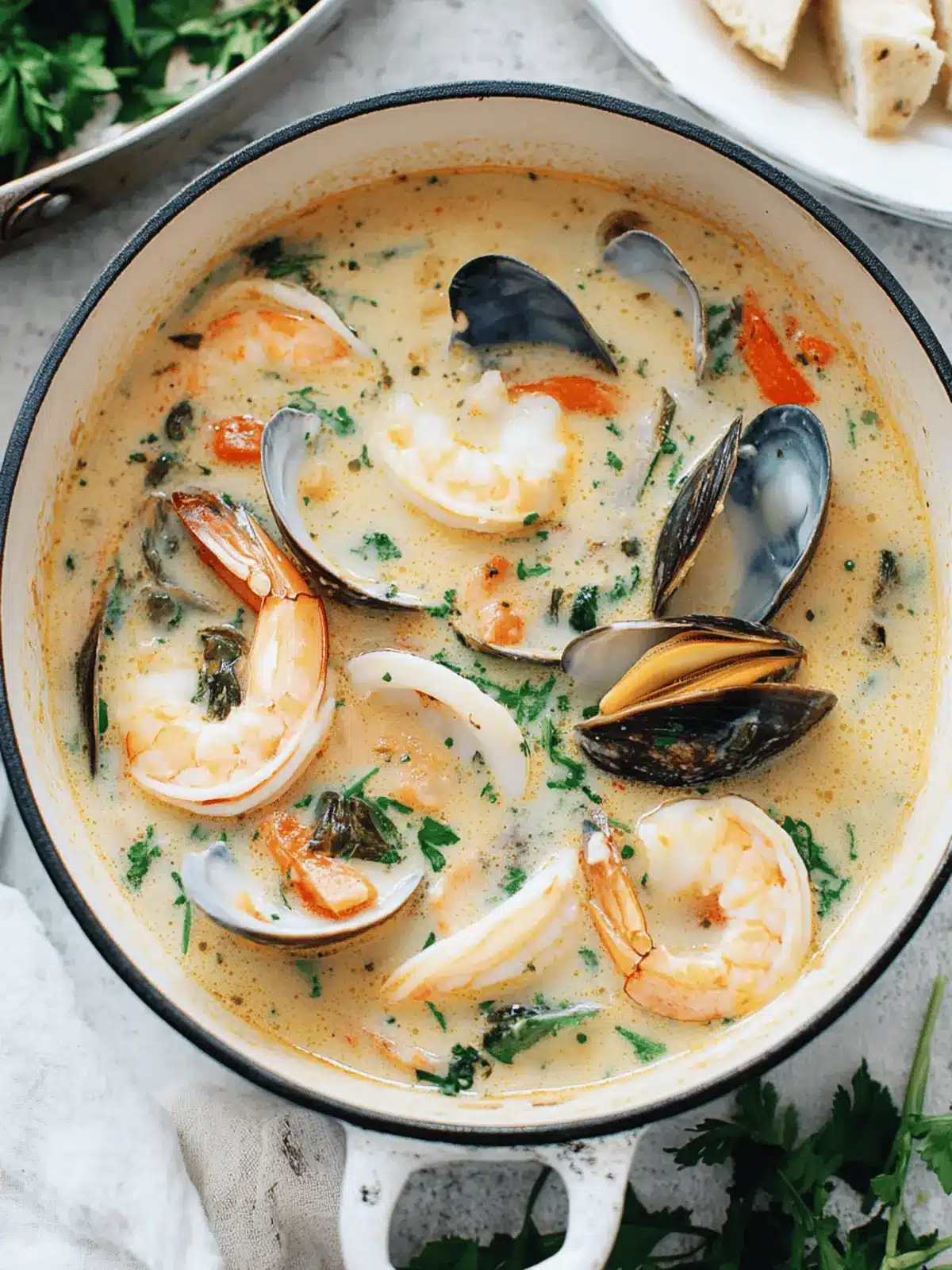Rustic Seafood Soup