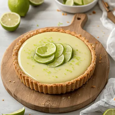 Silky Smooth Key Lime Tart