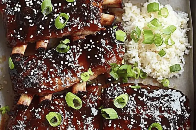 Sticky Asian Pork Ribs