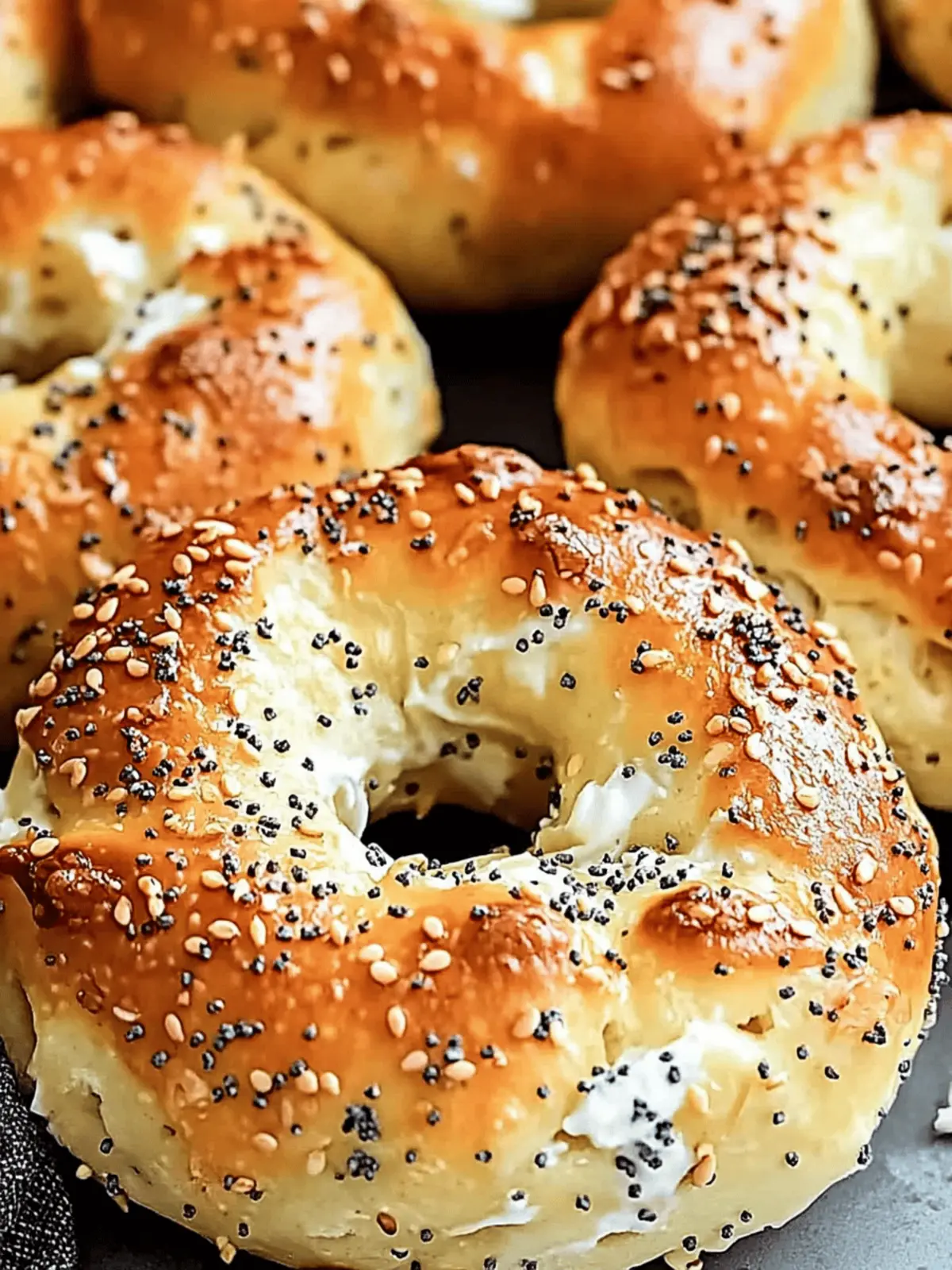 Fluffy & Healthy Greek Yogurt Bagels