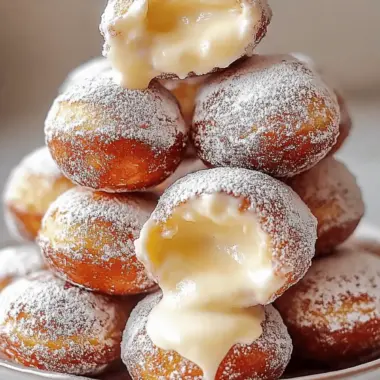 Italian Cream Bombs (Bomboloni alla Crema)