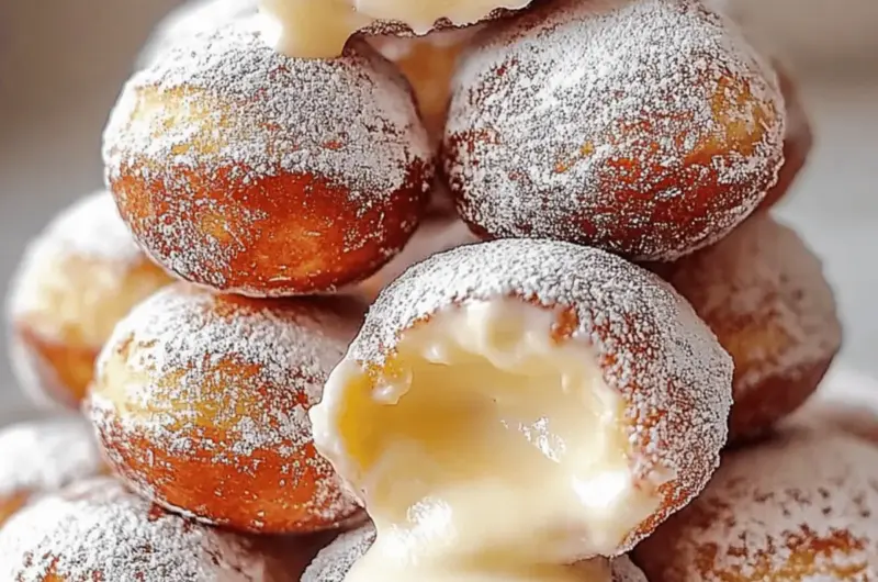 Italian Cream Bombs (Bomboloni alla Crema)