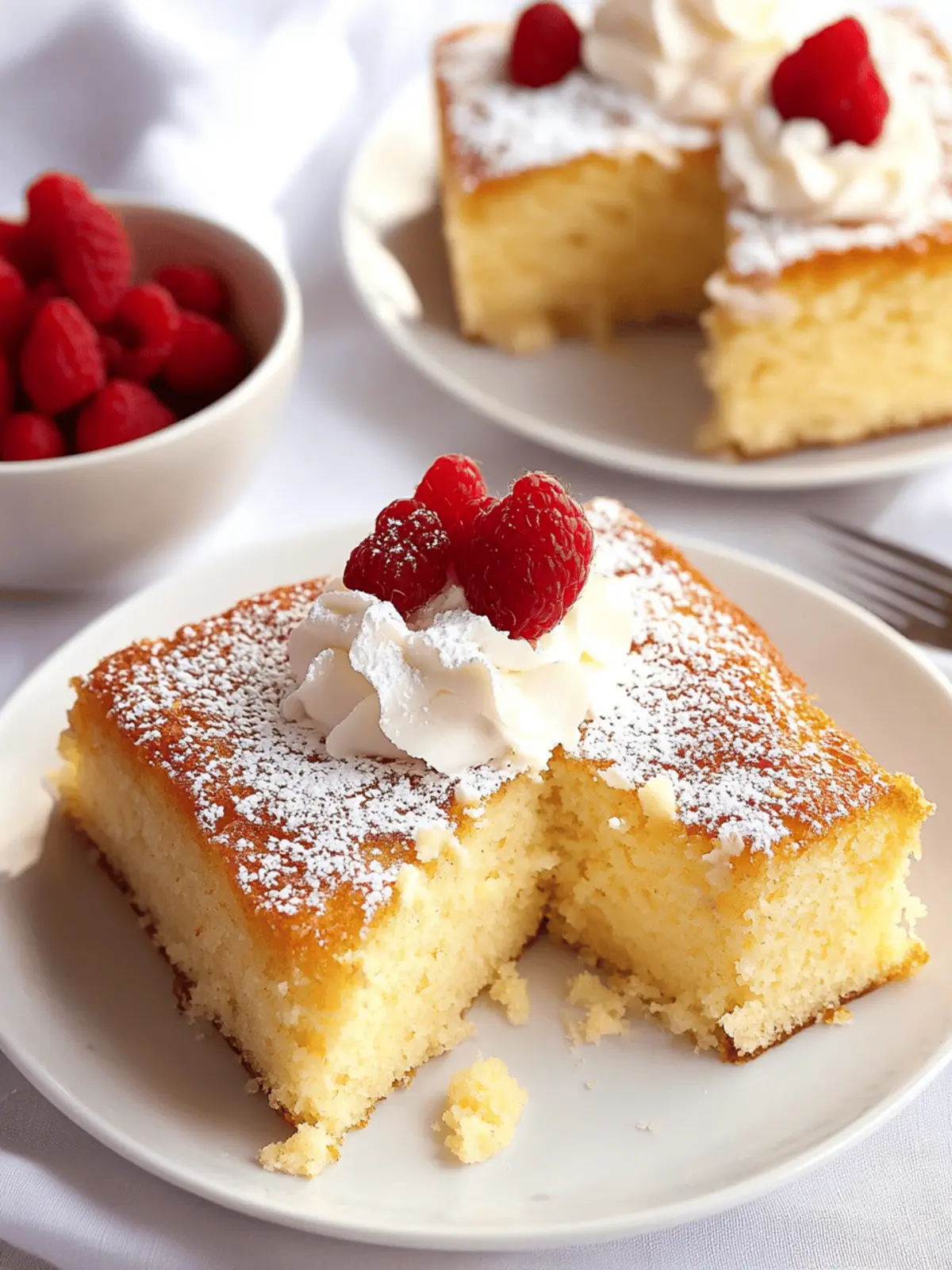 Moist Old-Fashioned Hot Milk Cake for Sweet Nostalgia 3 Old-Fashioned Hot Milk Cake