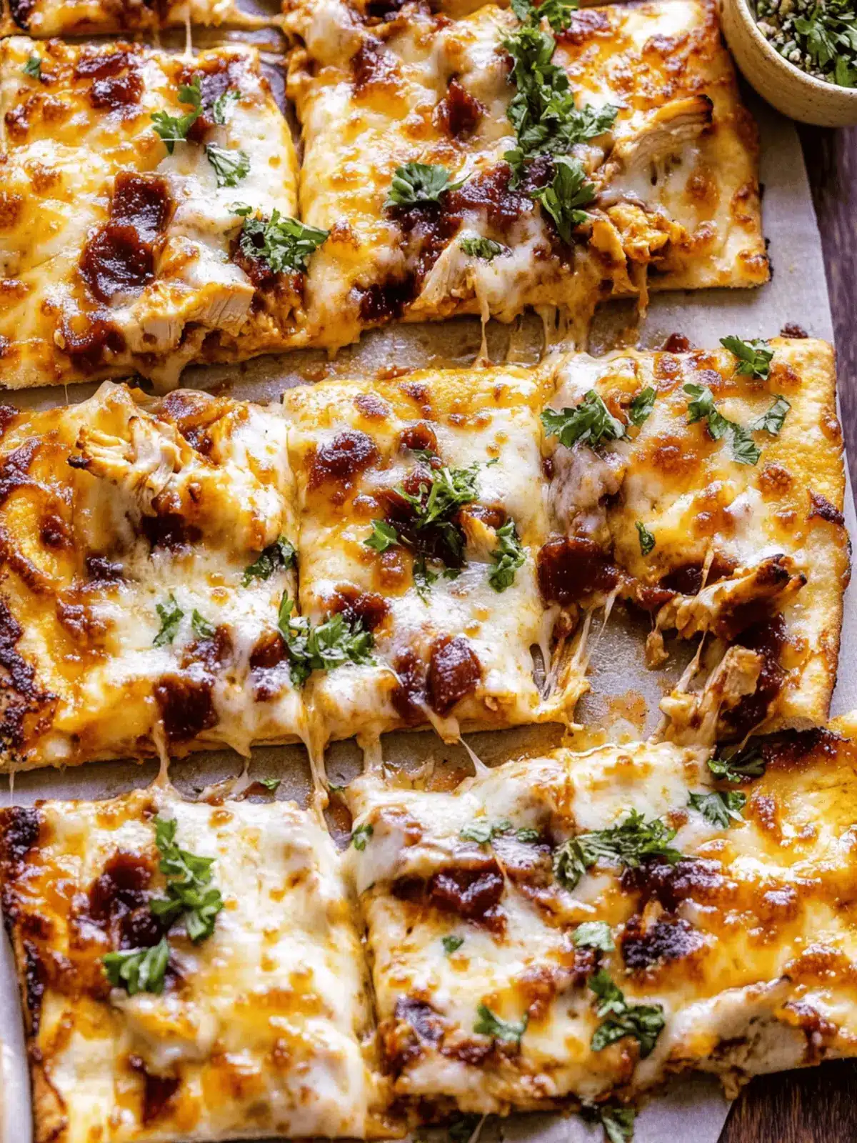 Sheet Pan BBQ Chicken Pizza: Easy, Flavor-Packed Fun! 4 Sheet Pan BBQ Chicken Pizza