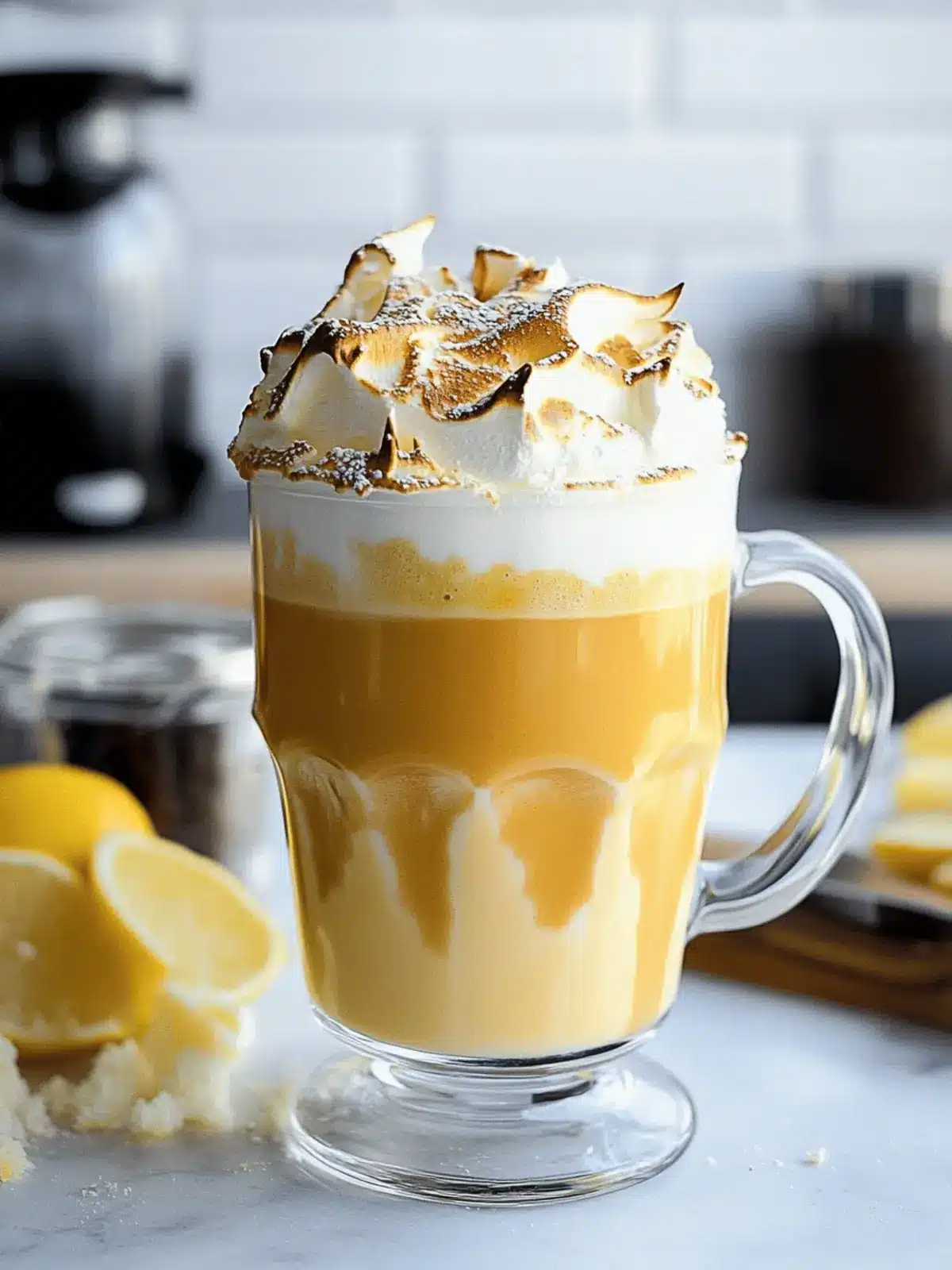 Lemon Meringue Hot Chocolate