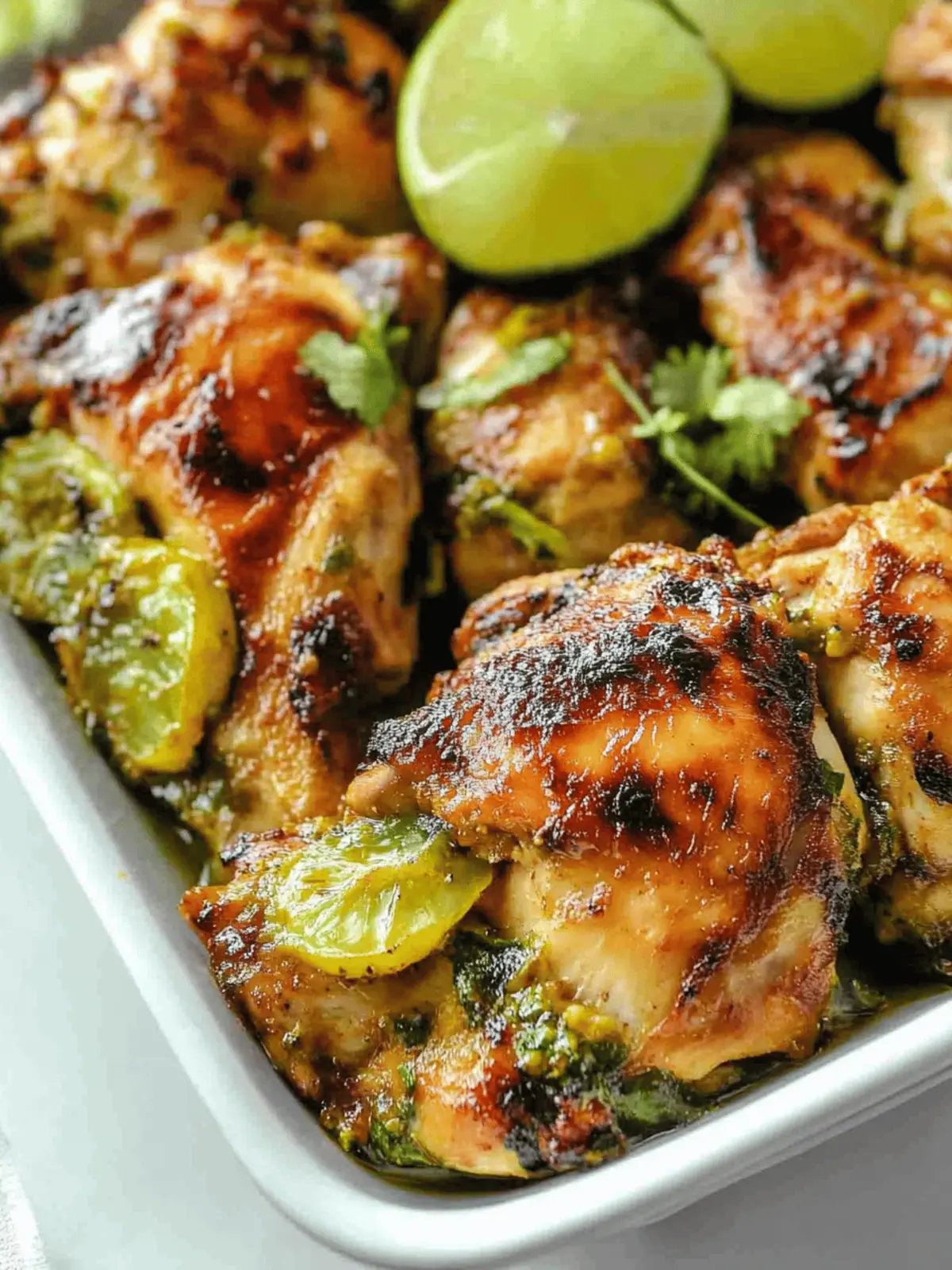 Easy Thai Baked Chicken