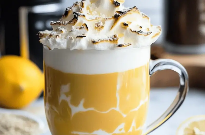 Lemon Meringue Hot Chocolate