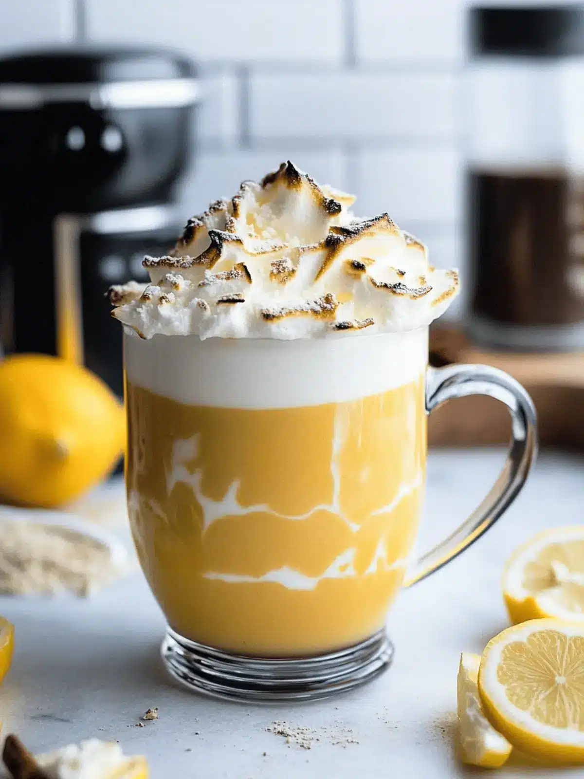 Lemon Meringue Hot Chocolate
