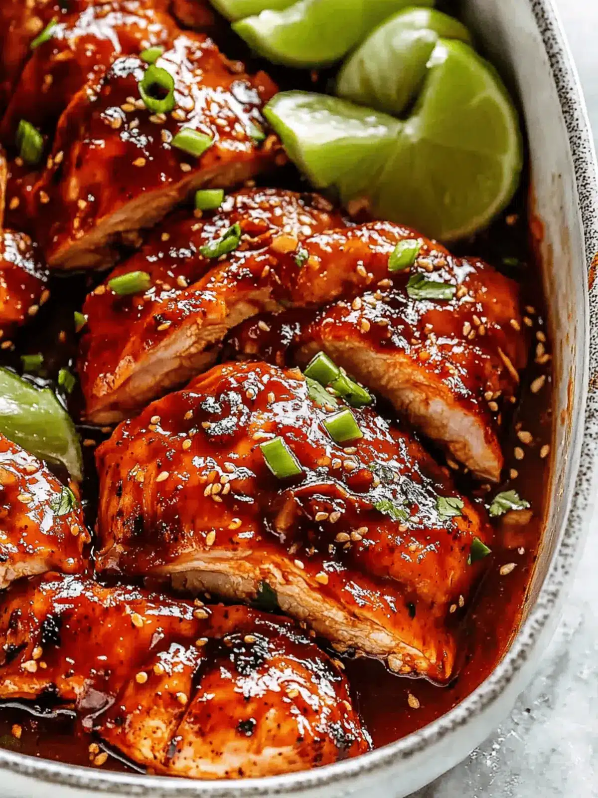 Honey Sriracha Chicken