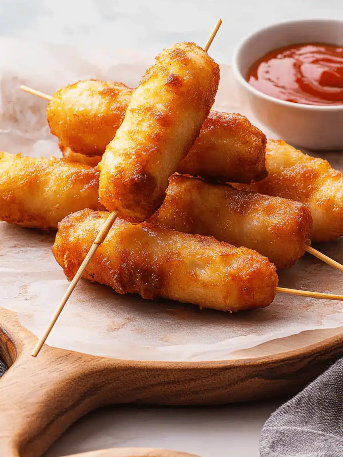 Keto Air Fryer Corn Dogs - A Guilt-Free Carnival Treat! 2 Keto Air Fryer Corn Dogs