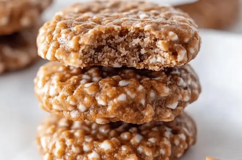 Homemade Star Crunch Cookies